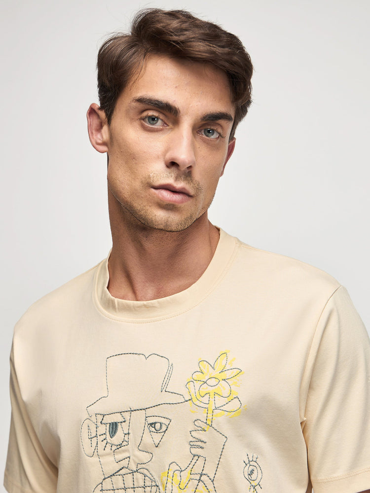 Relaxed Fit Back Graphic T-Shirt