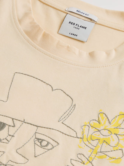 Relaxed Fit Back Graphic T-Shirt