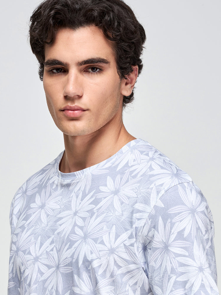 Relaxed Fit Floral Print T-Shirt