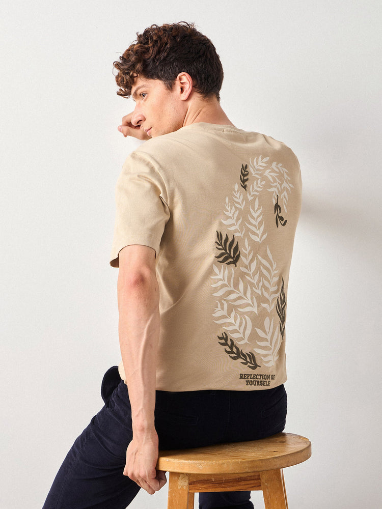Relaxed Fit Back Print T-Shirt