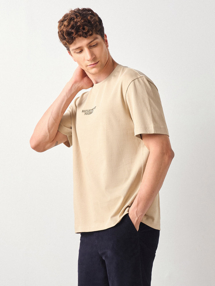 Relaxed Fit Back Print T-Shirt