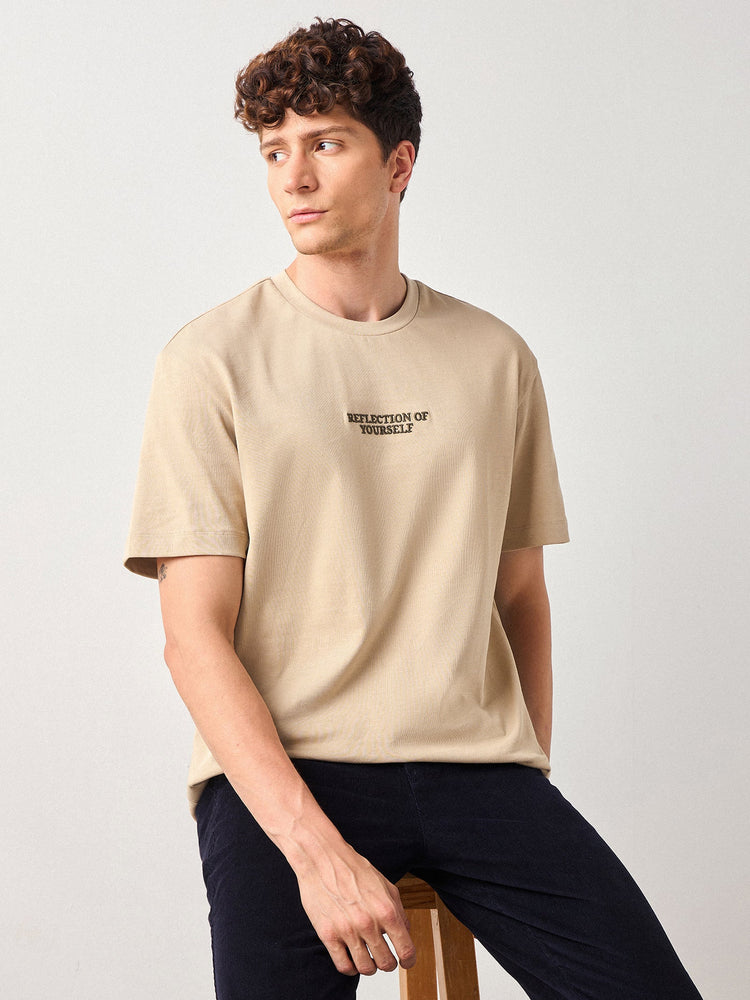 Relaxed Fit Back Print T-Shirt