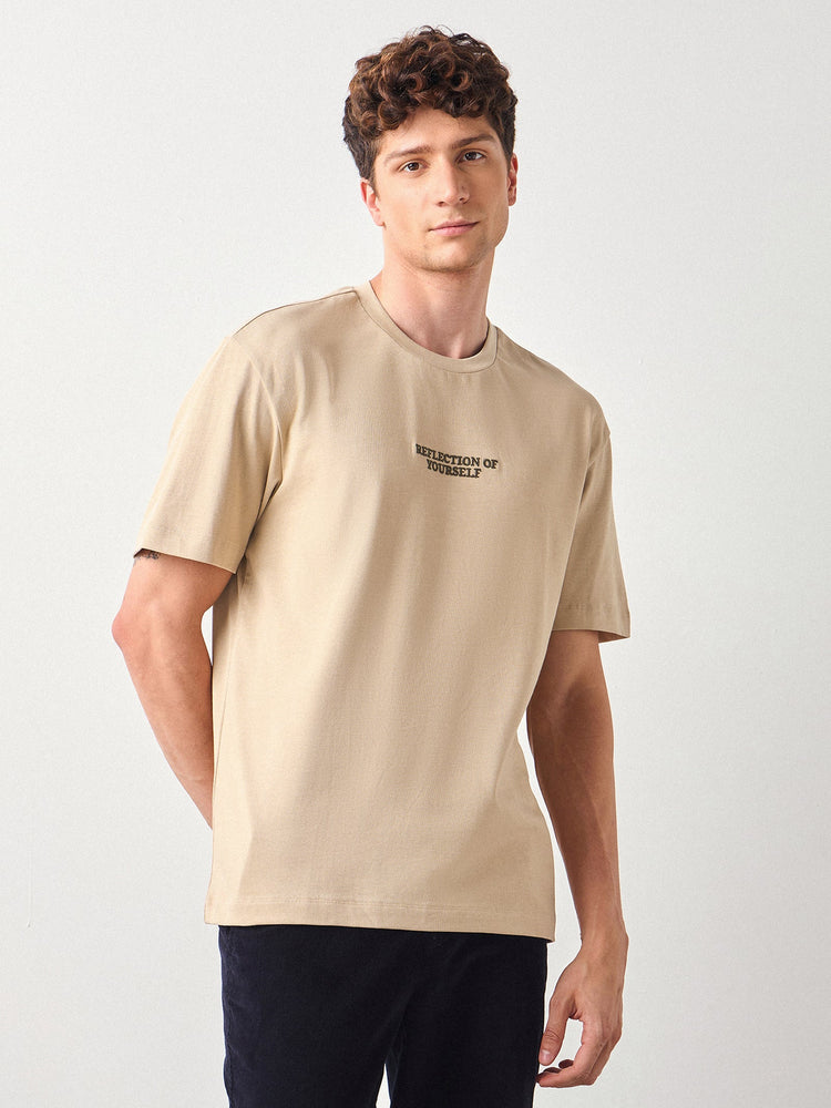 Relaxed Fit Back Print T-Shirt
