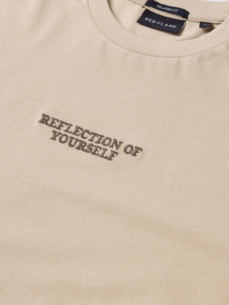 Relaxed Fit Back Print T-Shirt