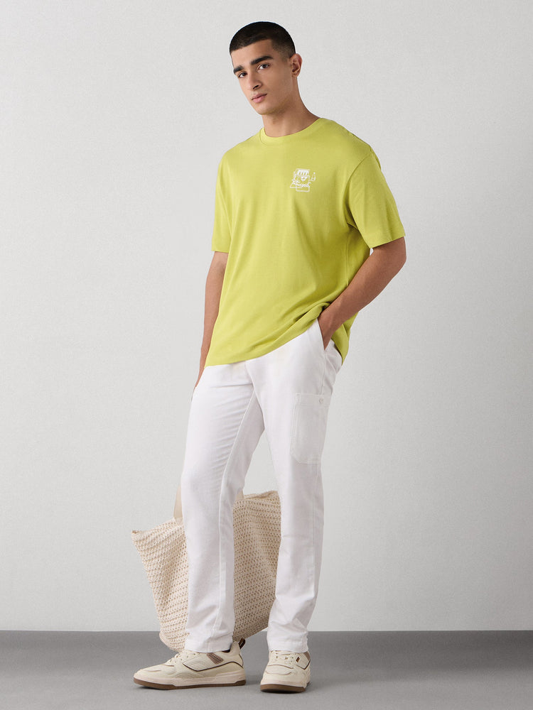 Relaxed Fit Back Print T-Shirt