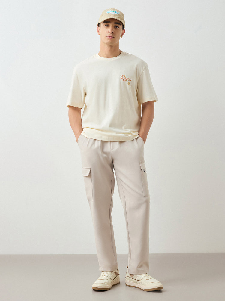 Relaxed Fit Back Print T-Shirt