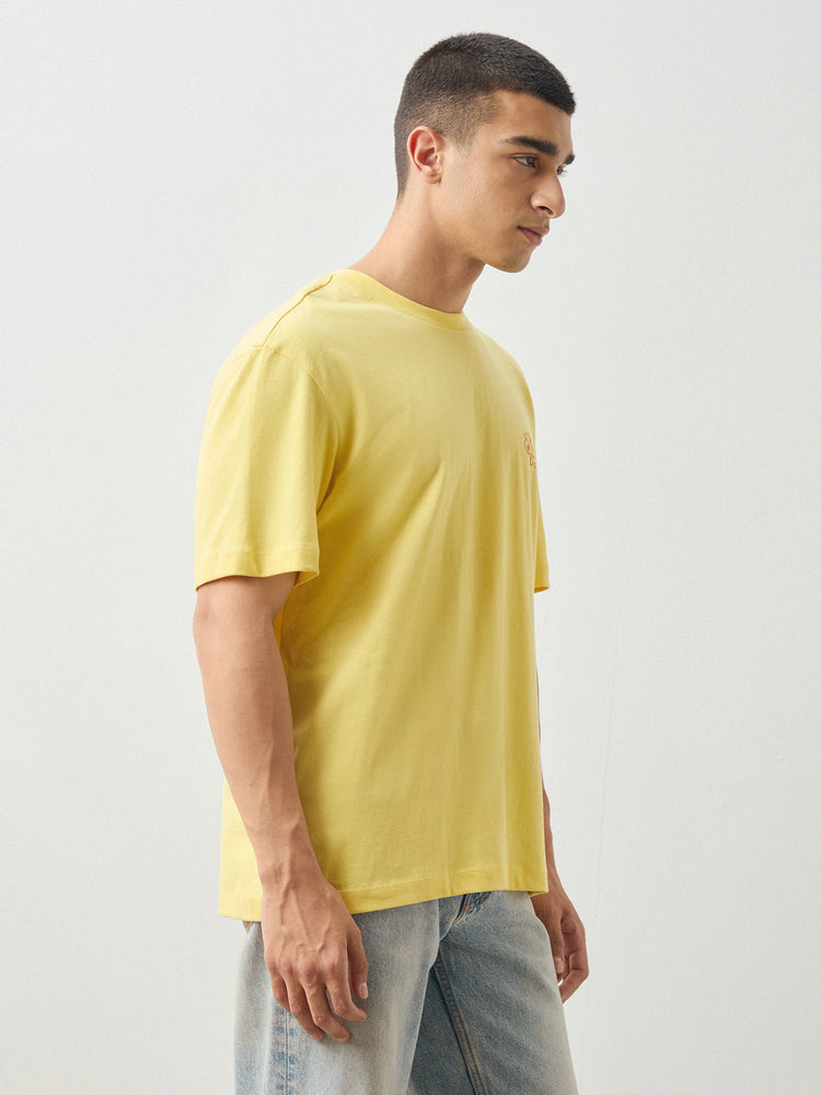 Relaxed Fit Back Print T-Shirt