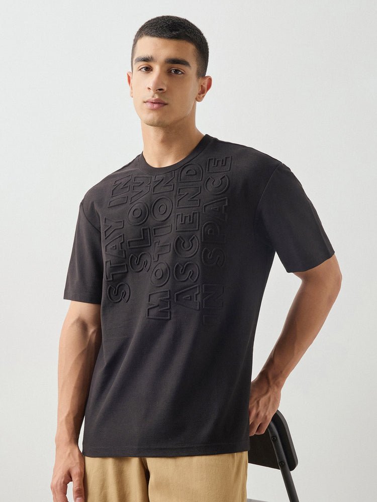 Relaxed Fit Embossed T-Shirt