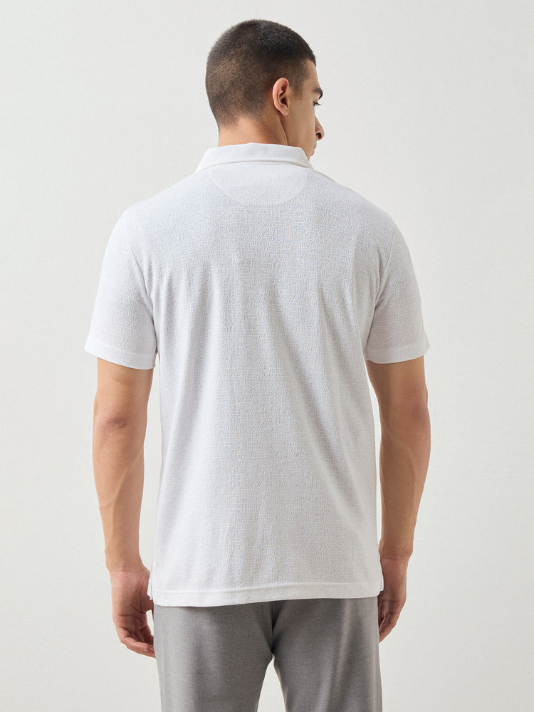 Regular Fit Zip Polo