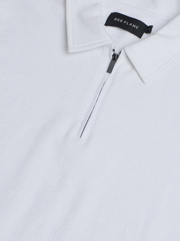 Regular Fit Zip Polo