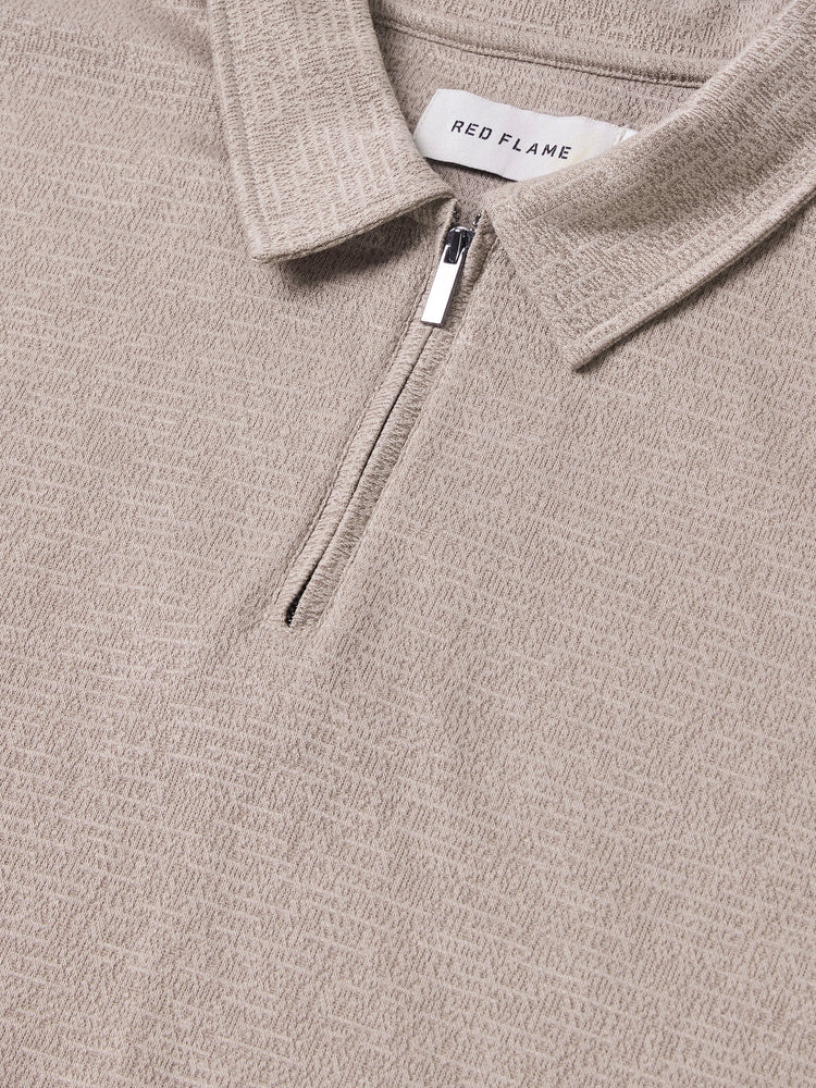 Regular Fit Zipped Polo