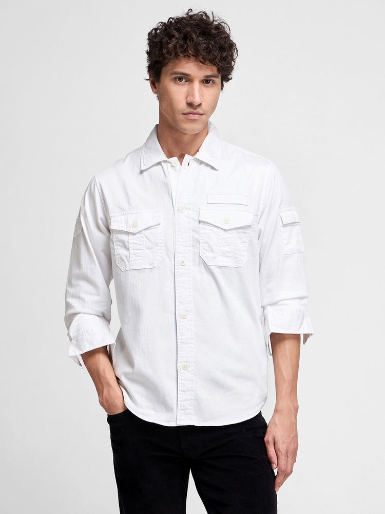 Garment Dyed Over Shirt