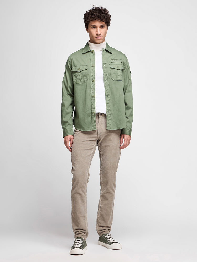 Garment Dyed Over Shirt