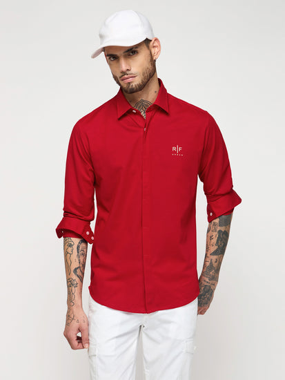 Chest Logo Pique Shirt