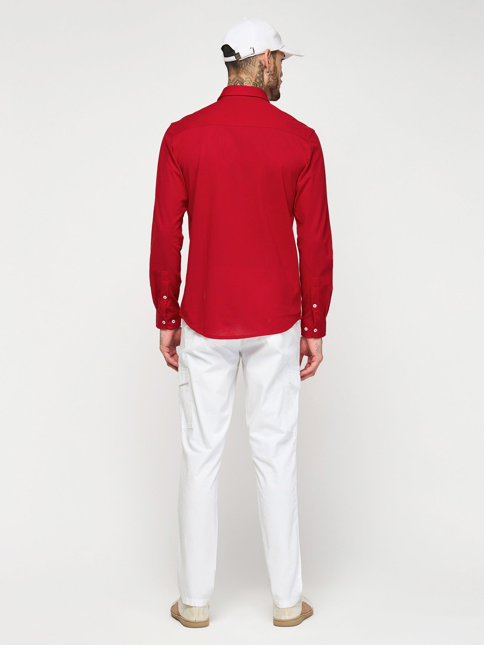 Chest Logo Pique Shirt