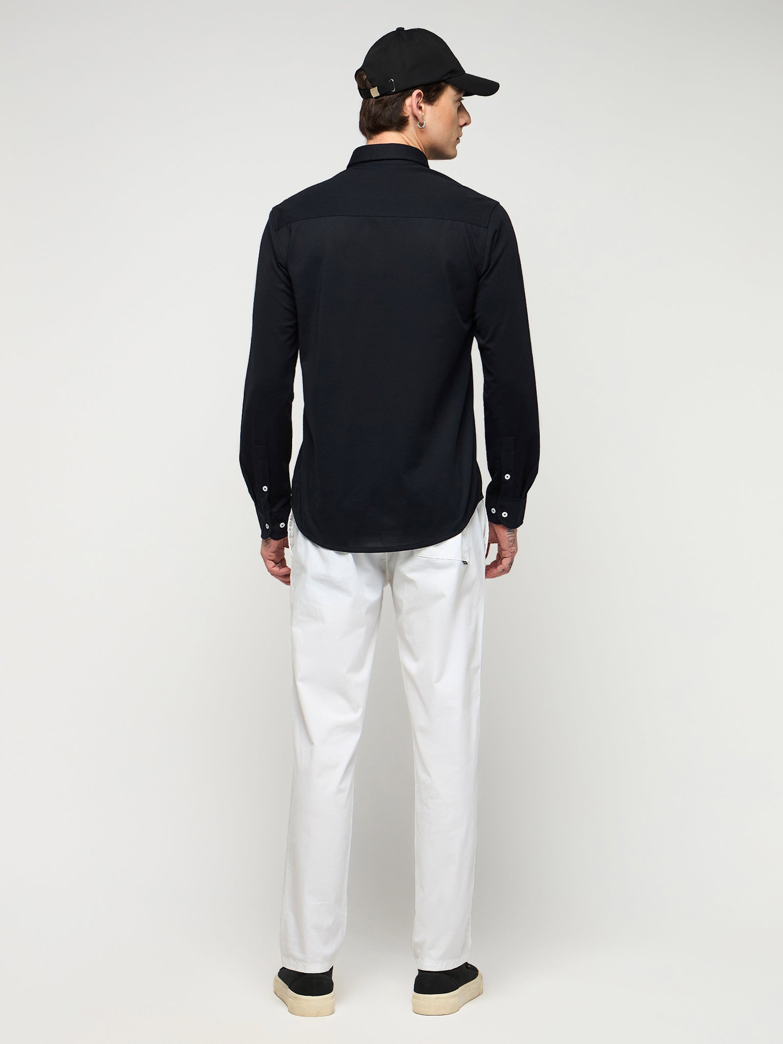 Chest Logo Pique Shirt