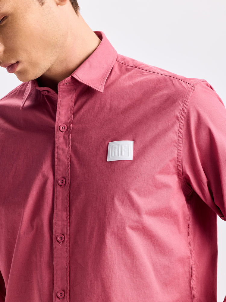 Pink Plain Shirt