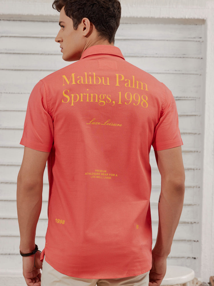 Red Plain Shirt