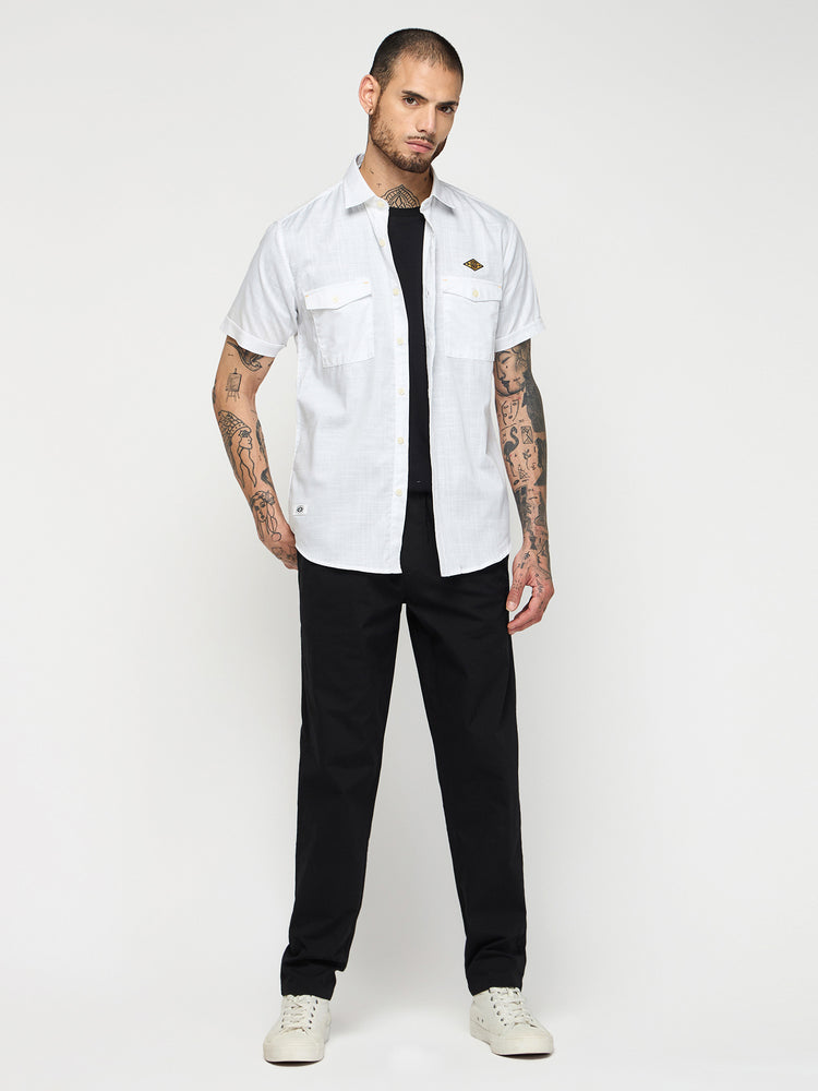 Double Pocket Short Sleeve Shirt