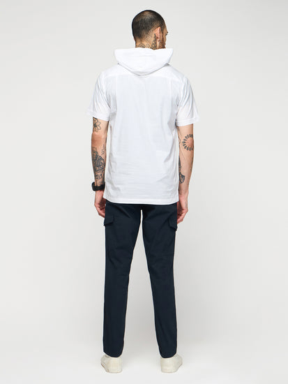 Double Pocket Hooded Shirt