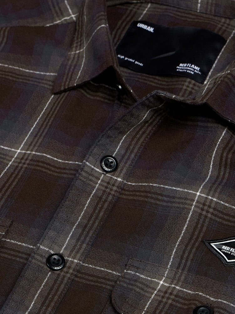 Checked Over Shirt