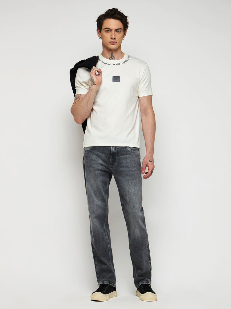 Chest Logo Crew Neck T-Shirt