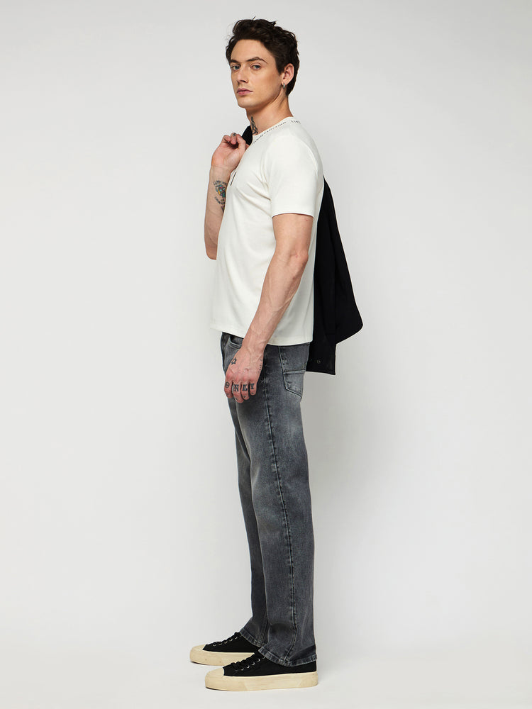 Chest Logo Crew Neck T-Shirt