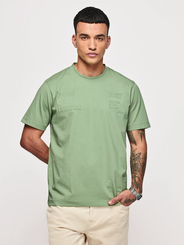 Relaxed Fit Embossed T-Shirt