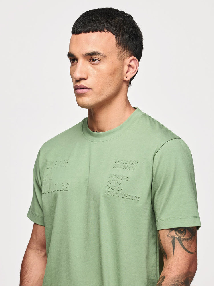 Relaxed Fit Embossed T-Shirt