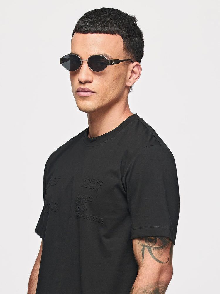 Relaxed Fit Embossed T-Shirt