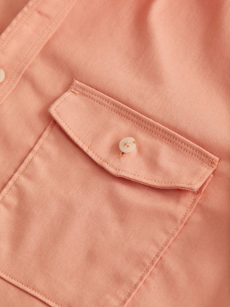 Pink Power Stretch Cargo Shirt