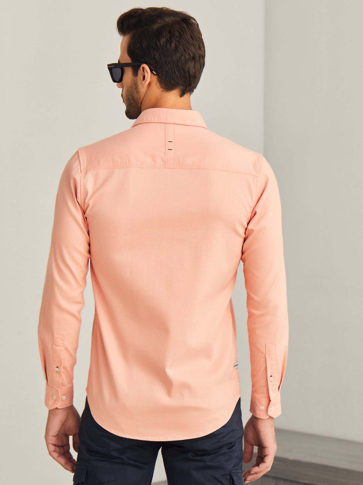 Pink Power Stretch Cargo Shirt