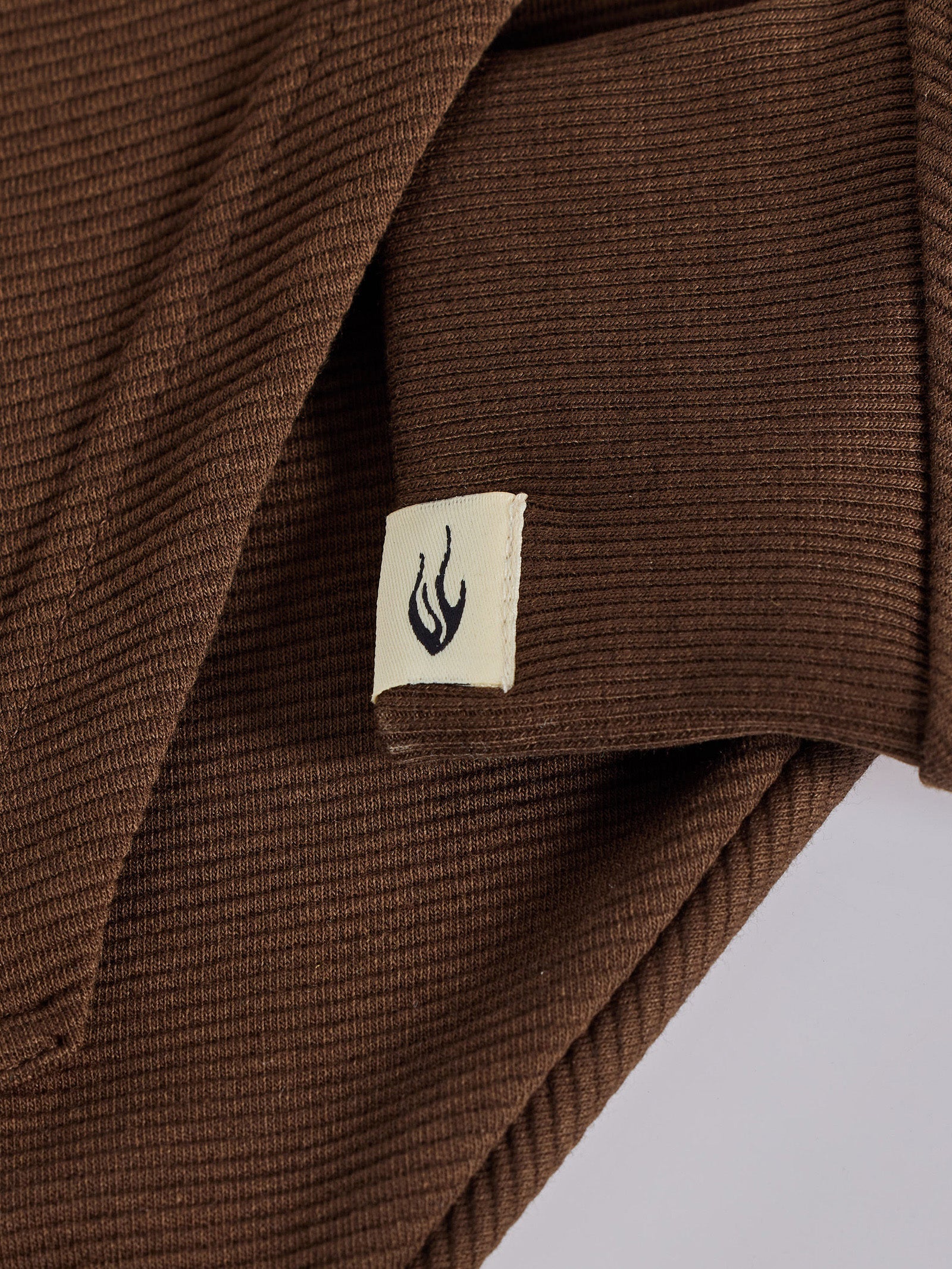 Olive Ottoman Crew Neck Hooded Sweatshirt
