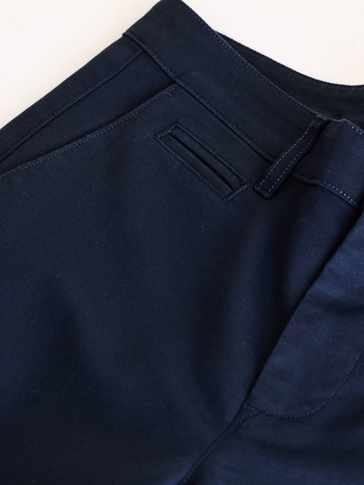 Navy Stretch Slim Fit Trouser
