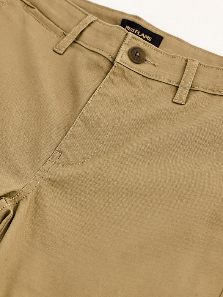 Khaki Stretch Skinny Fit Trouser