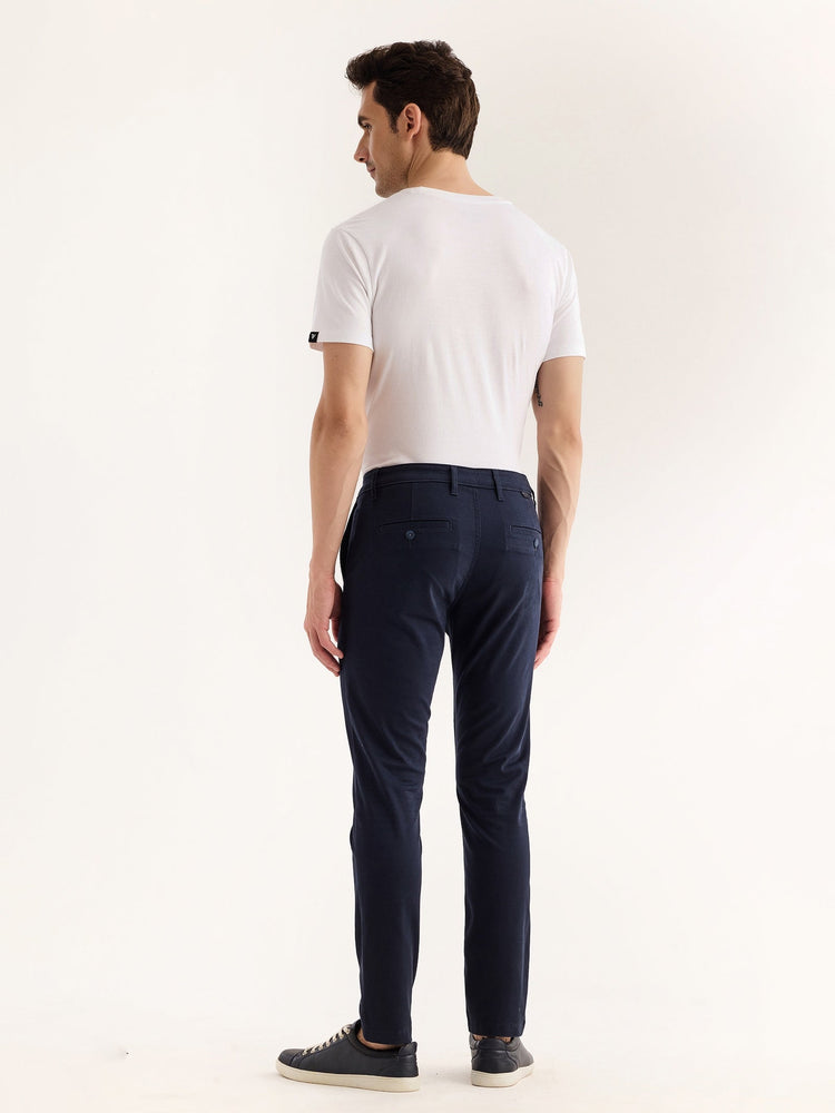 Navy Stretch Skinny Fit Trouser