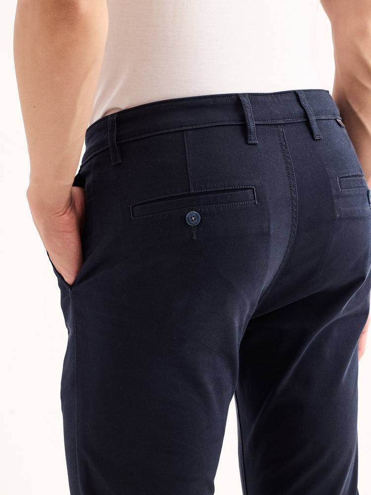 Navy Stretch Skinny Fit Trouser