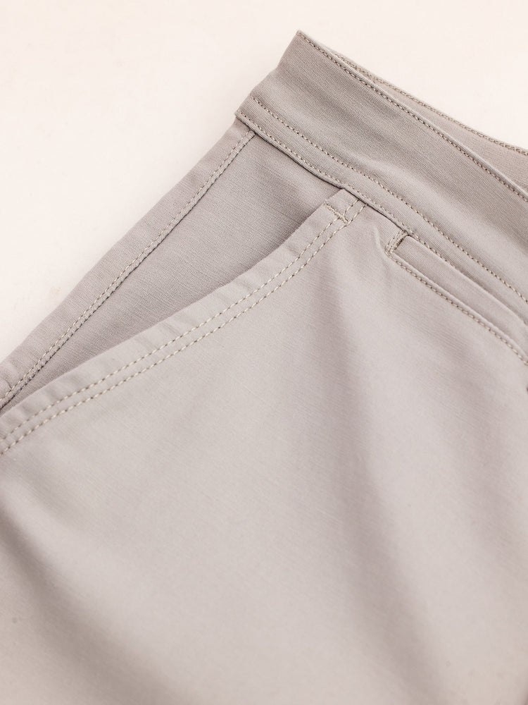 Grey Stretch Slim Fit Trouser