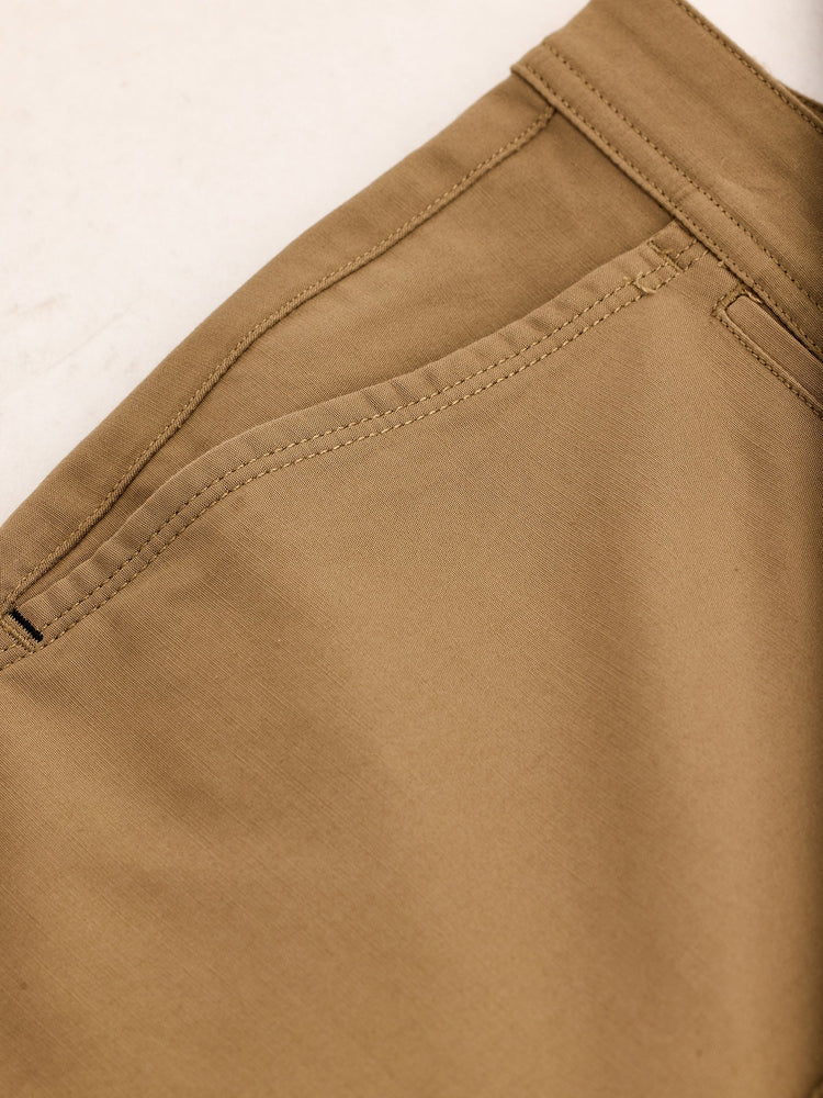 Khaki Stretch Slim Fit Trouser