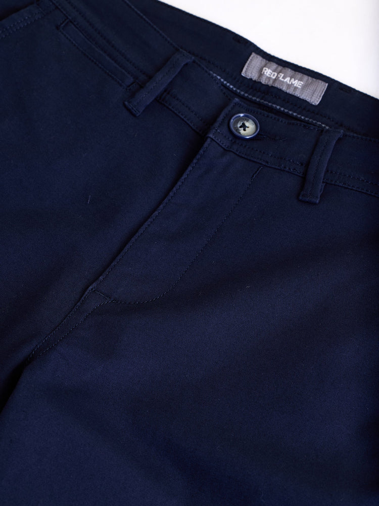 Navy Stretch Slim Fit Trouser