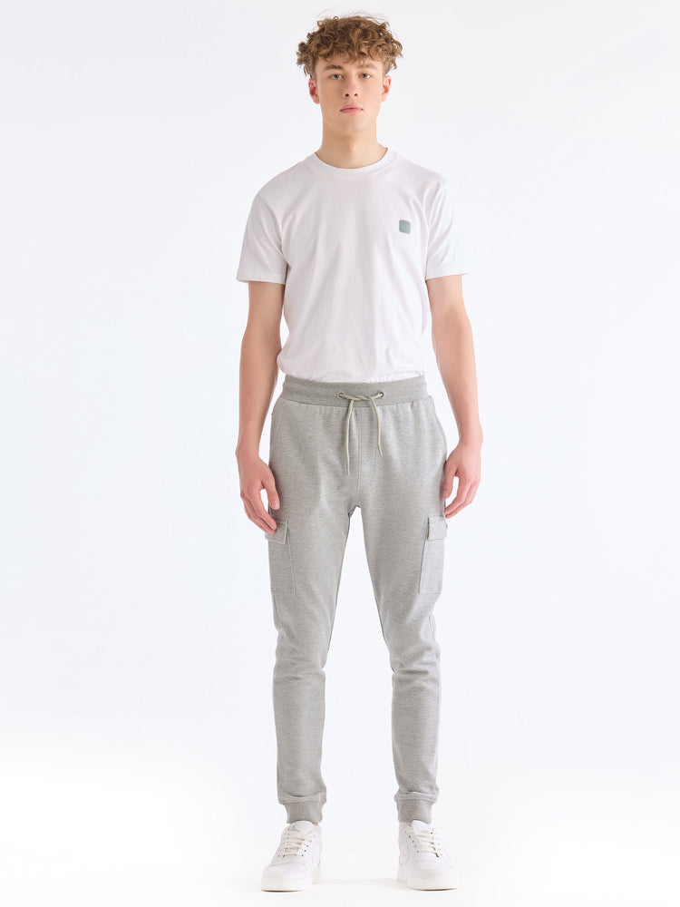 Grey Cargo Knit Jogger