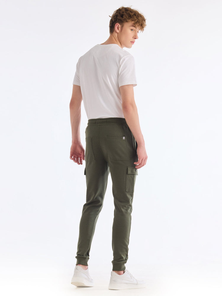 Green Solid Regular Fit Jogger