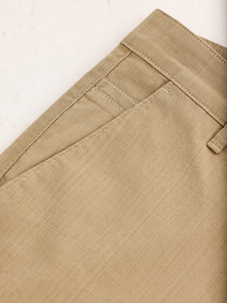 Khaki Slim Fit Trouser