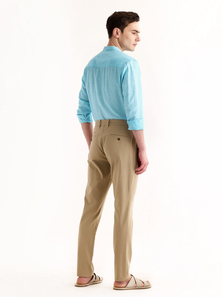 Khaki Slim Fit Trouser