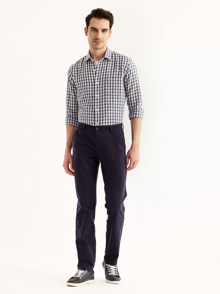 Navy Relax Fit Trouser