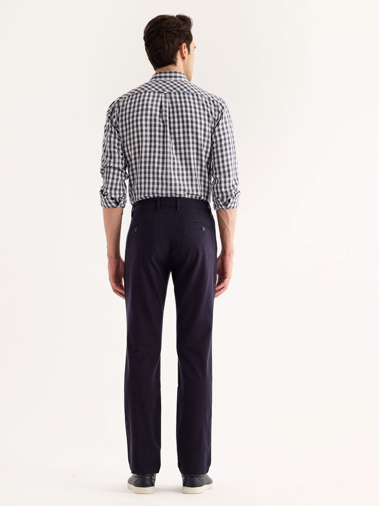 Navy Relax Fit Trouser