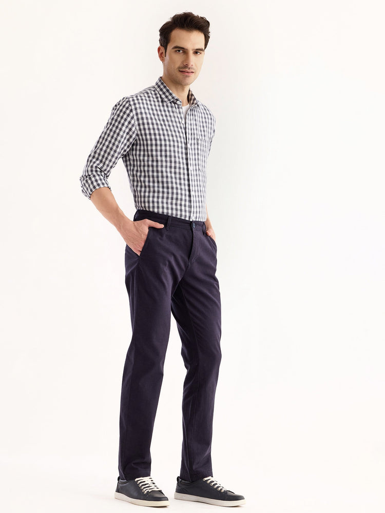 Navy Relax Fit Trouser