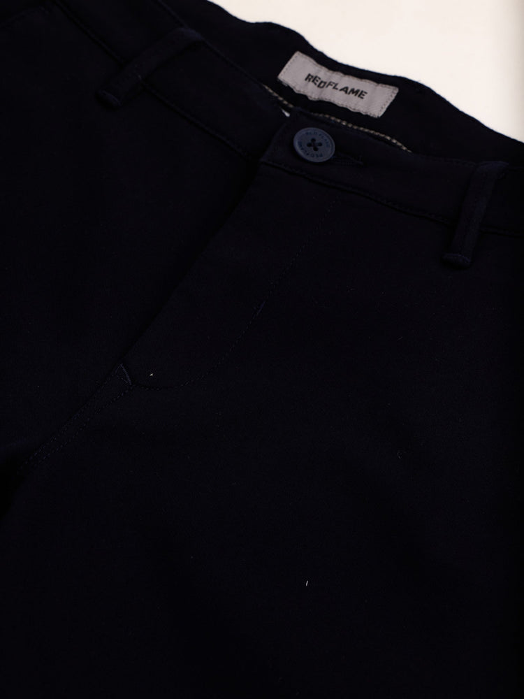 Navy Stretch Slim Fit Trouser