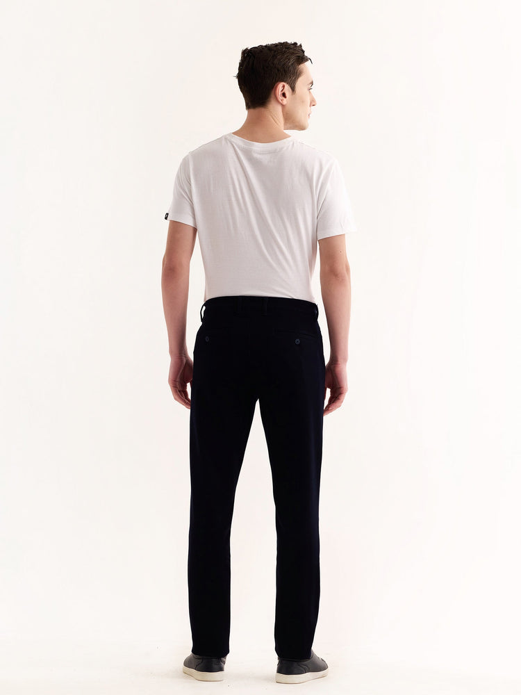 Navy Stretch Slim Fit Trouser