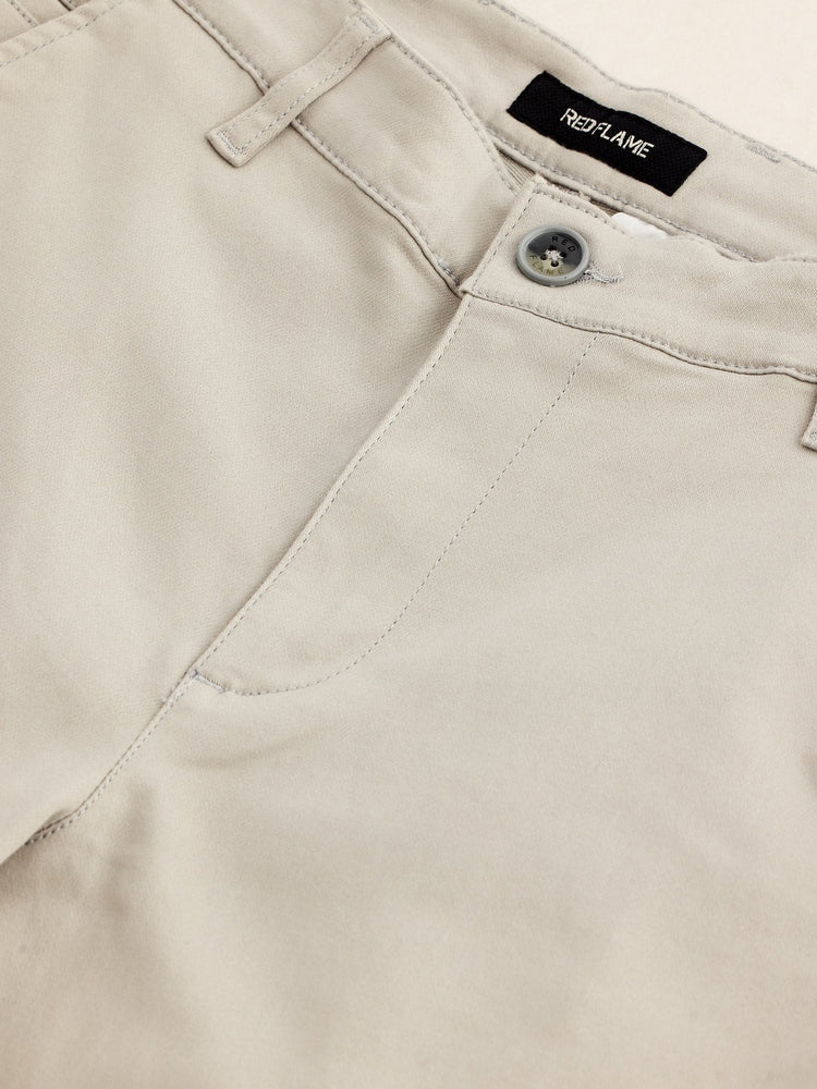 Grey Stretch Slim Fit Trouser
